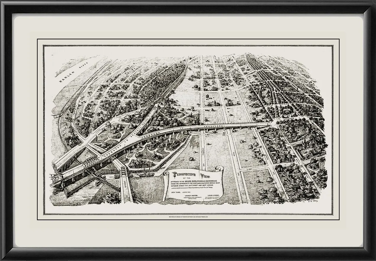 Bronx NY 1893 - The Great North Side William W. Klein