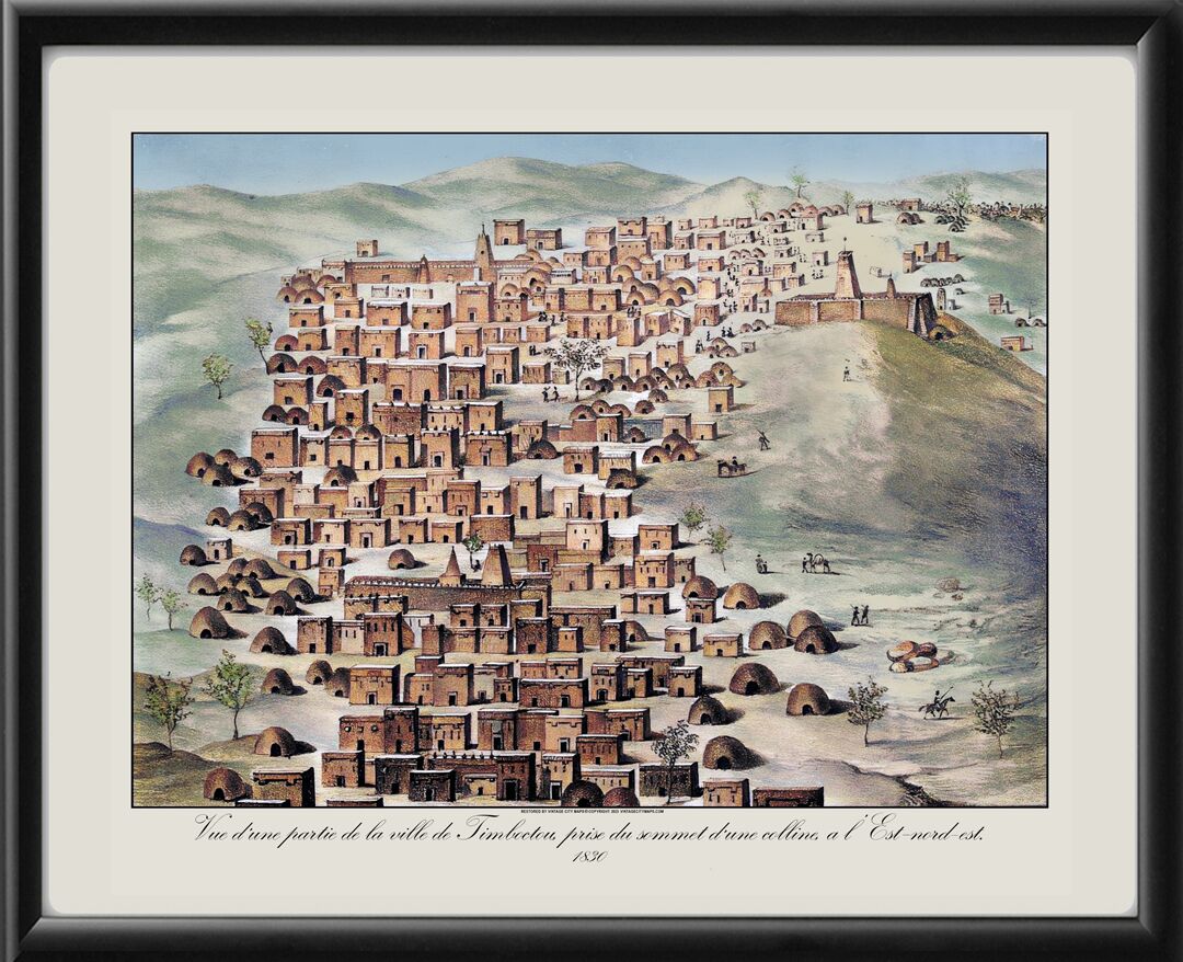 Timbuctu Mali 1830 Color