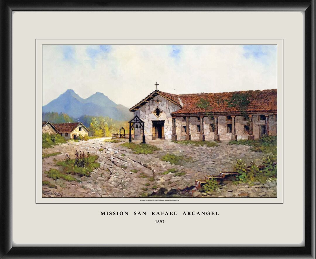 MIssion San Rafael Arcangel Edward Deaken 1897
