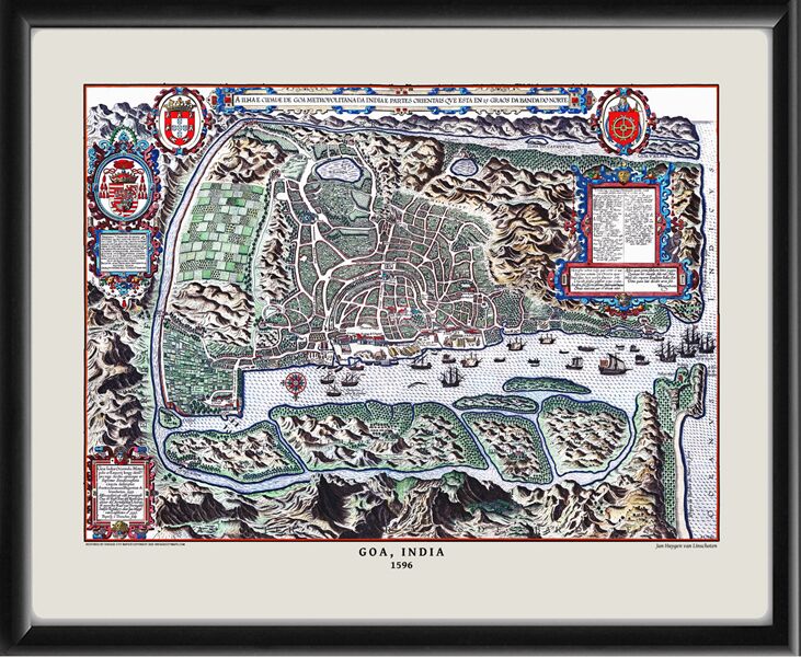 Goa India 1596