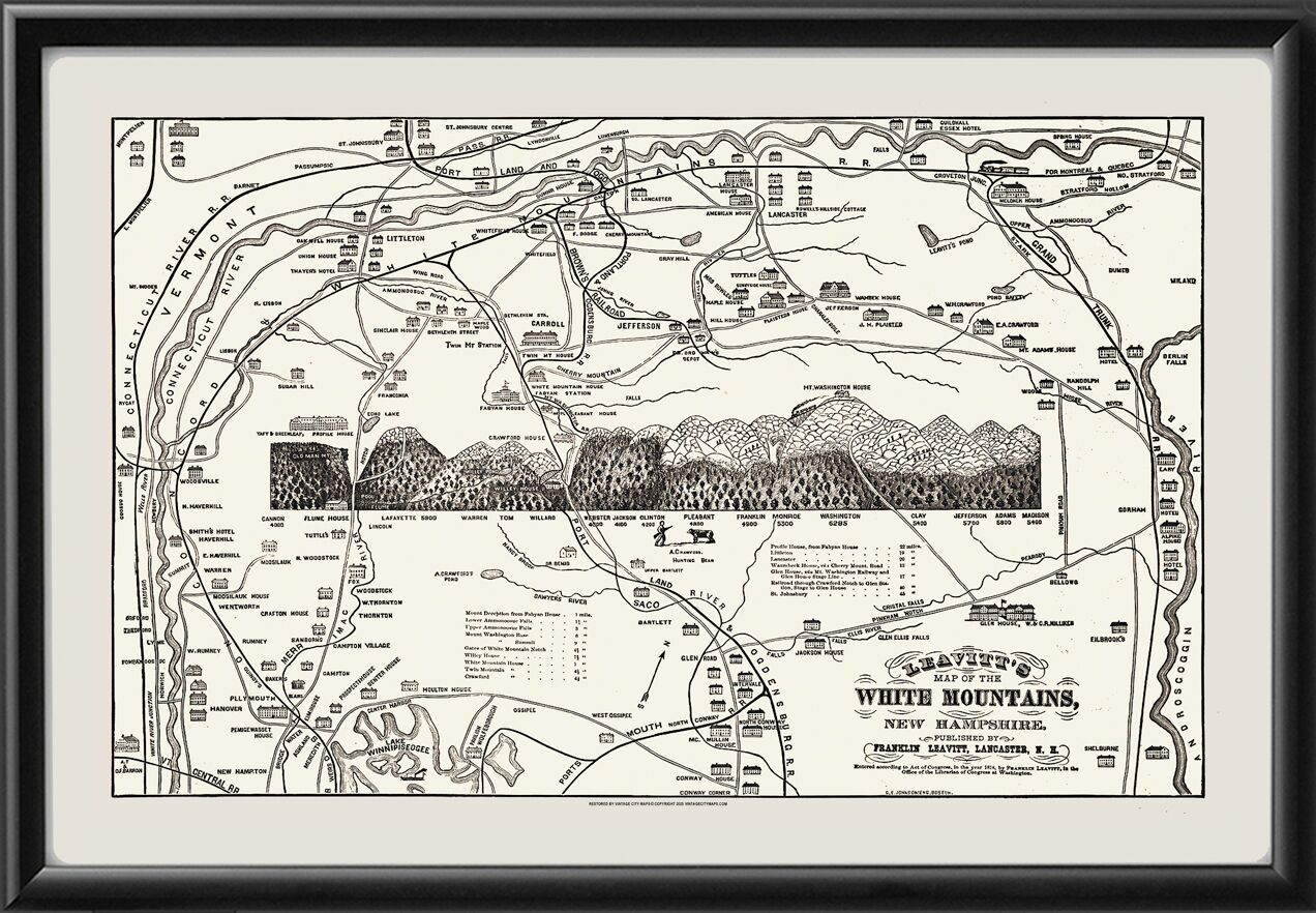 White Mountains NH 1878