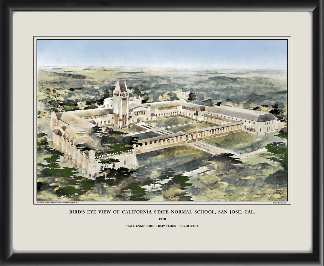 San Jose State University 1910 Color