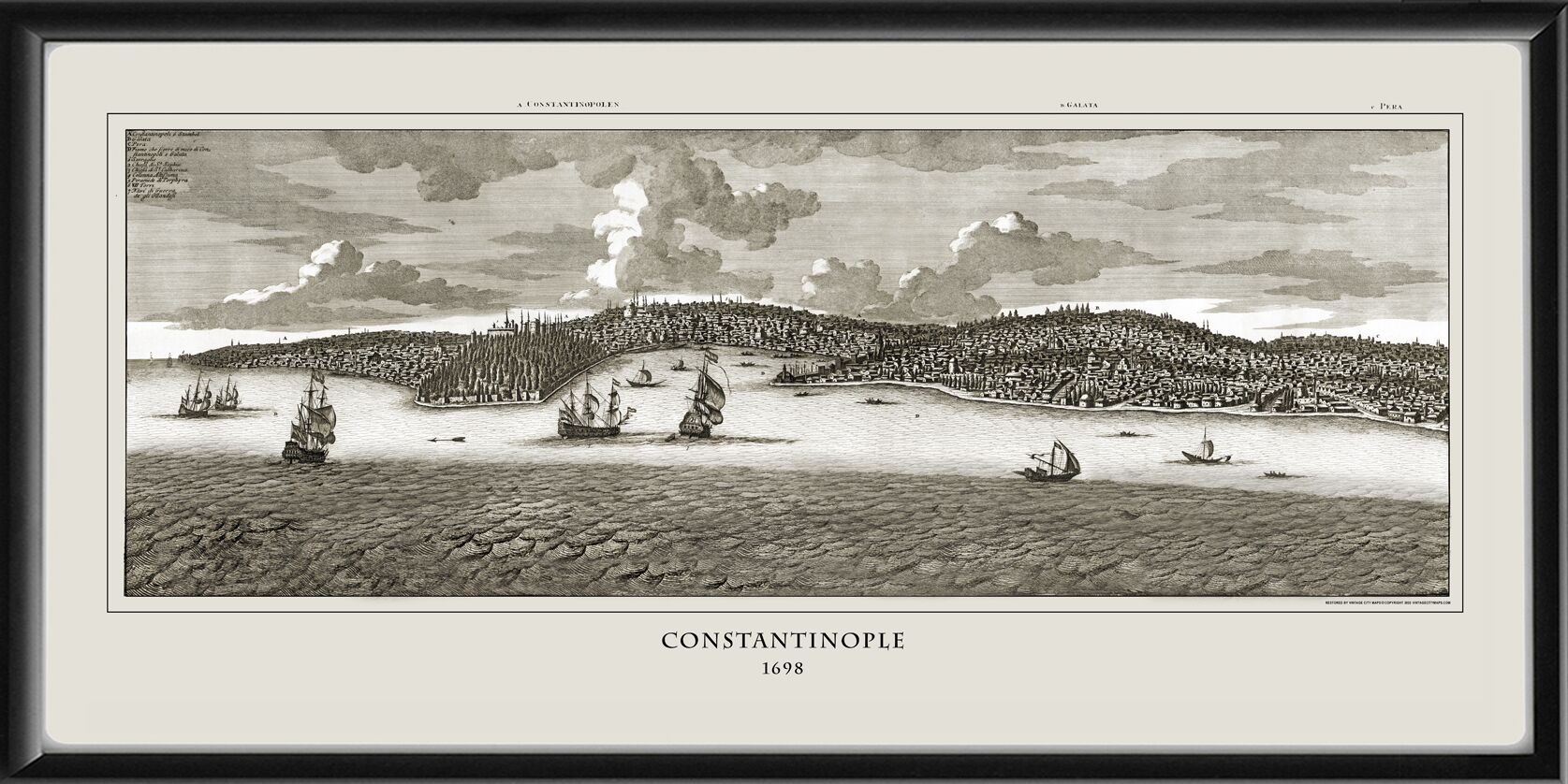 Constantinople 1698 Cornelis de Bruyn