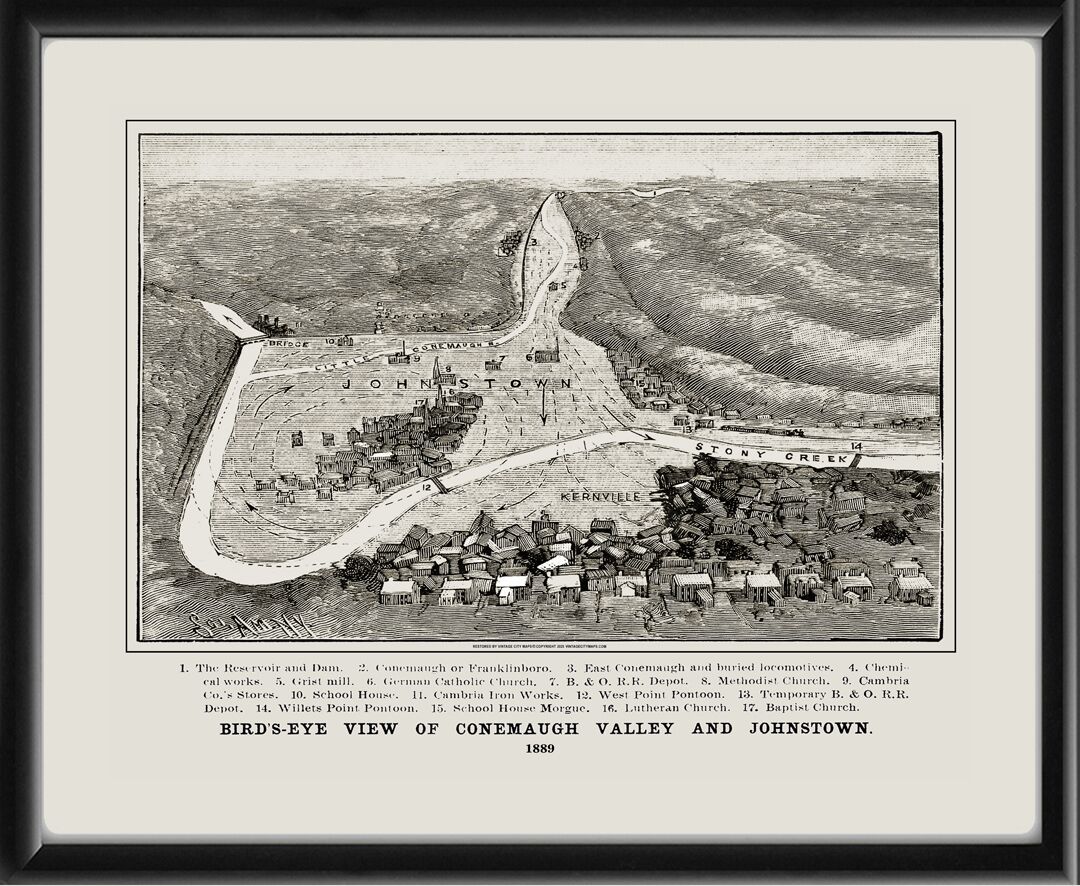 Johnstown, PA 1889 After the flood