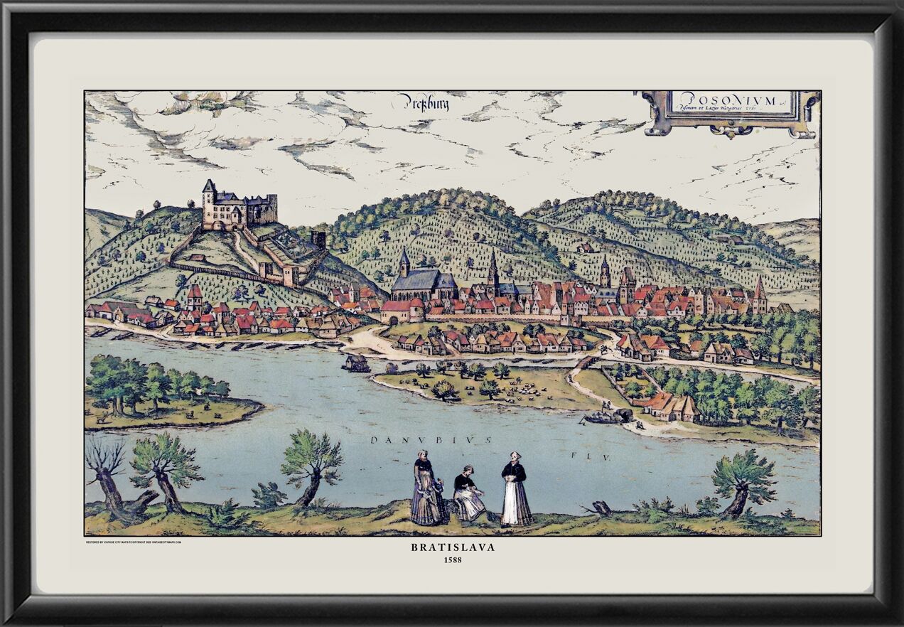 Pressburg (Bratislava) Slovakia 1588