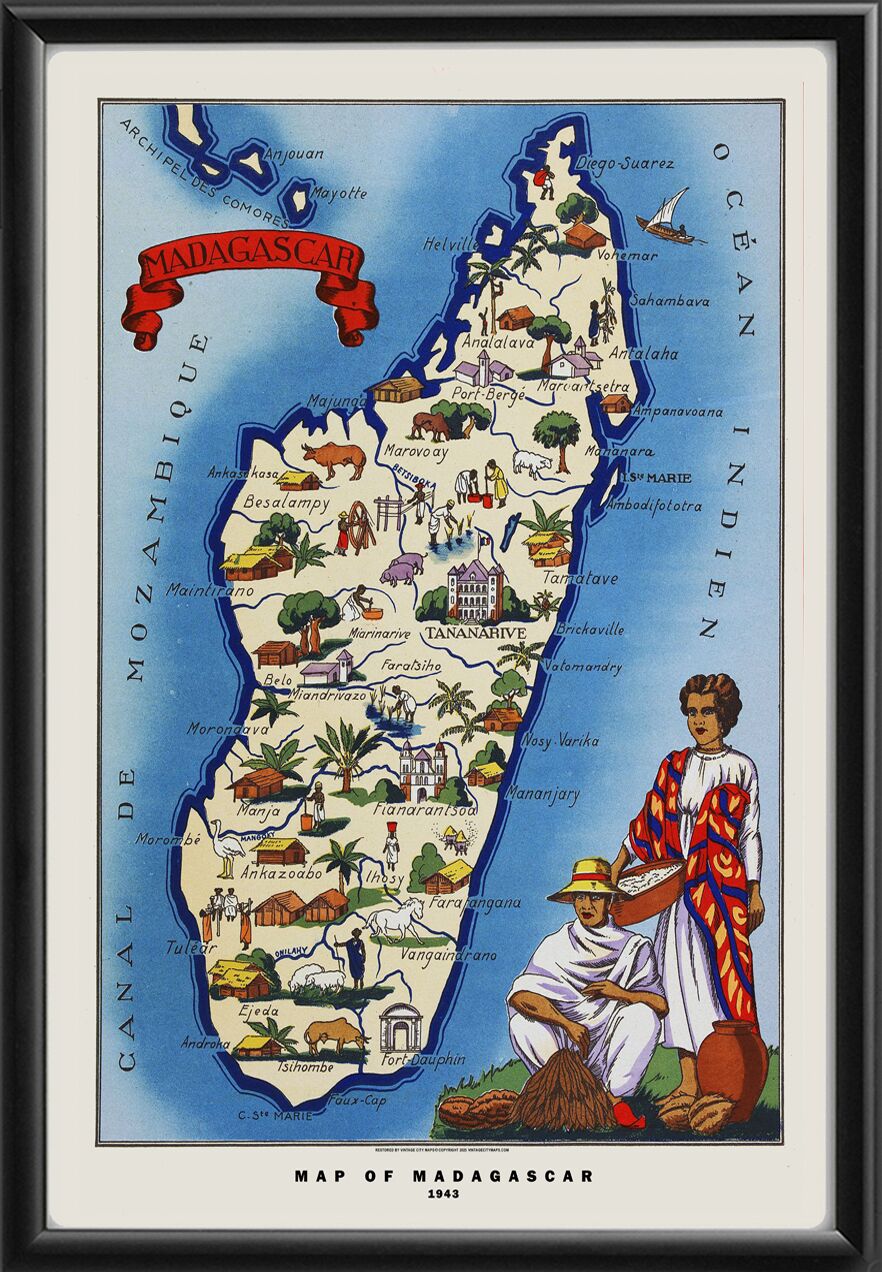 Madagascar Island 1943 Dylbert