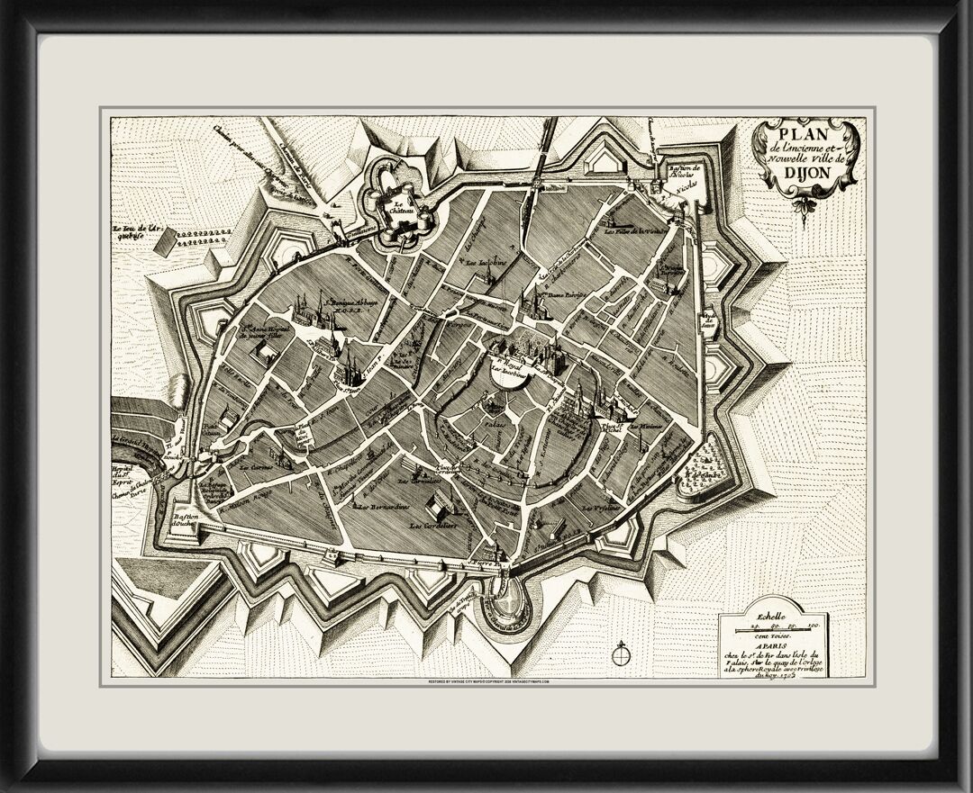 Dijon France 1705