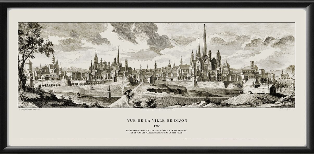 Dijon France 1758