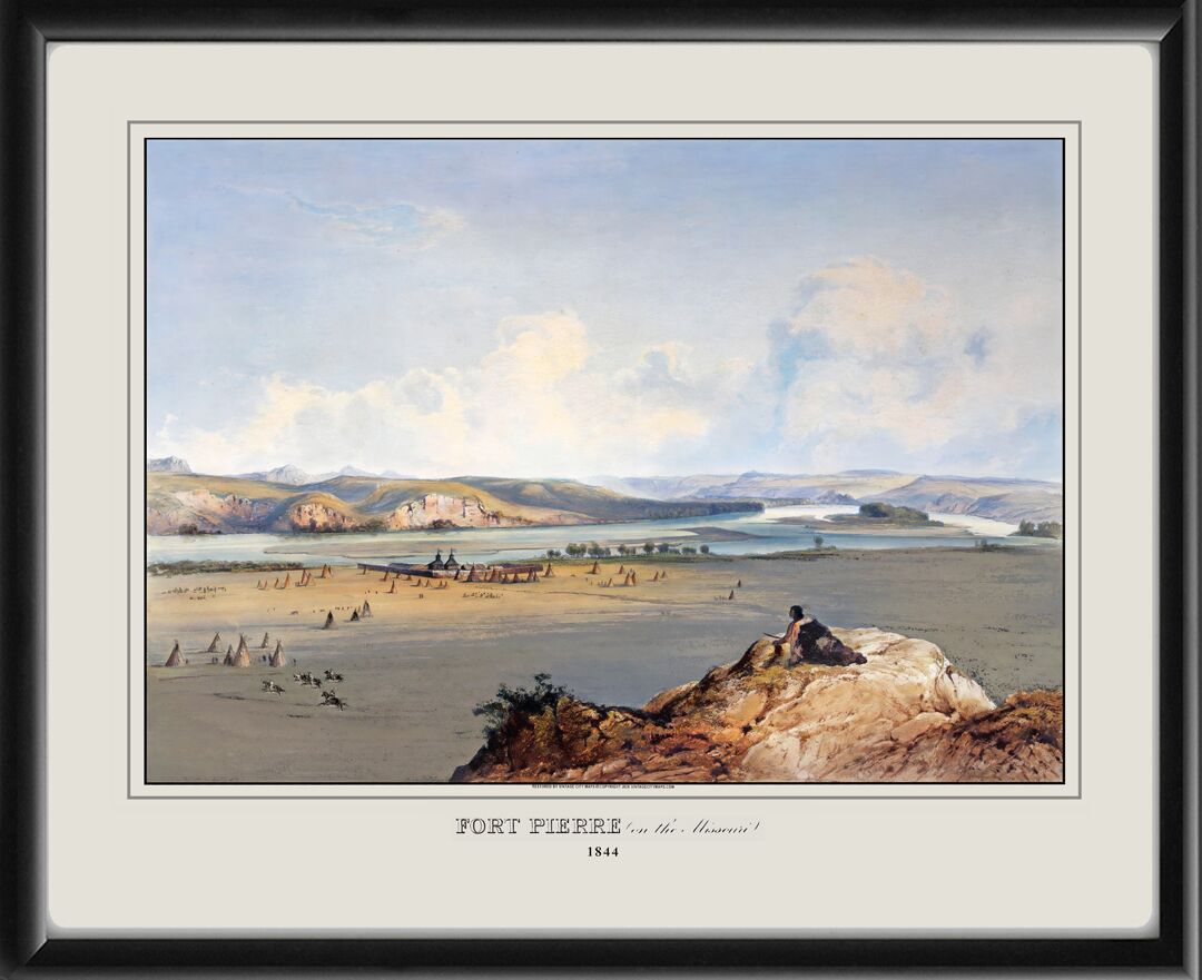 Fort Pierre SD 1844 Karl Bodner color