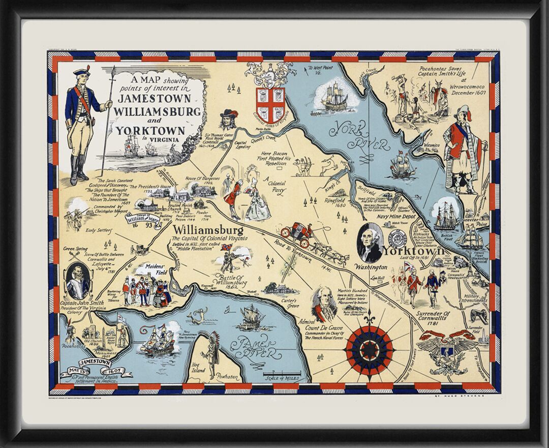 Jamestown, Williamsburg, and Yorktown 1930