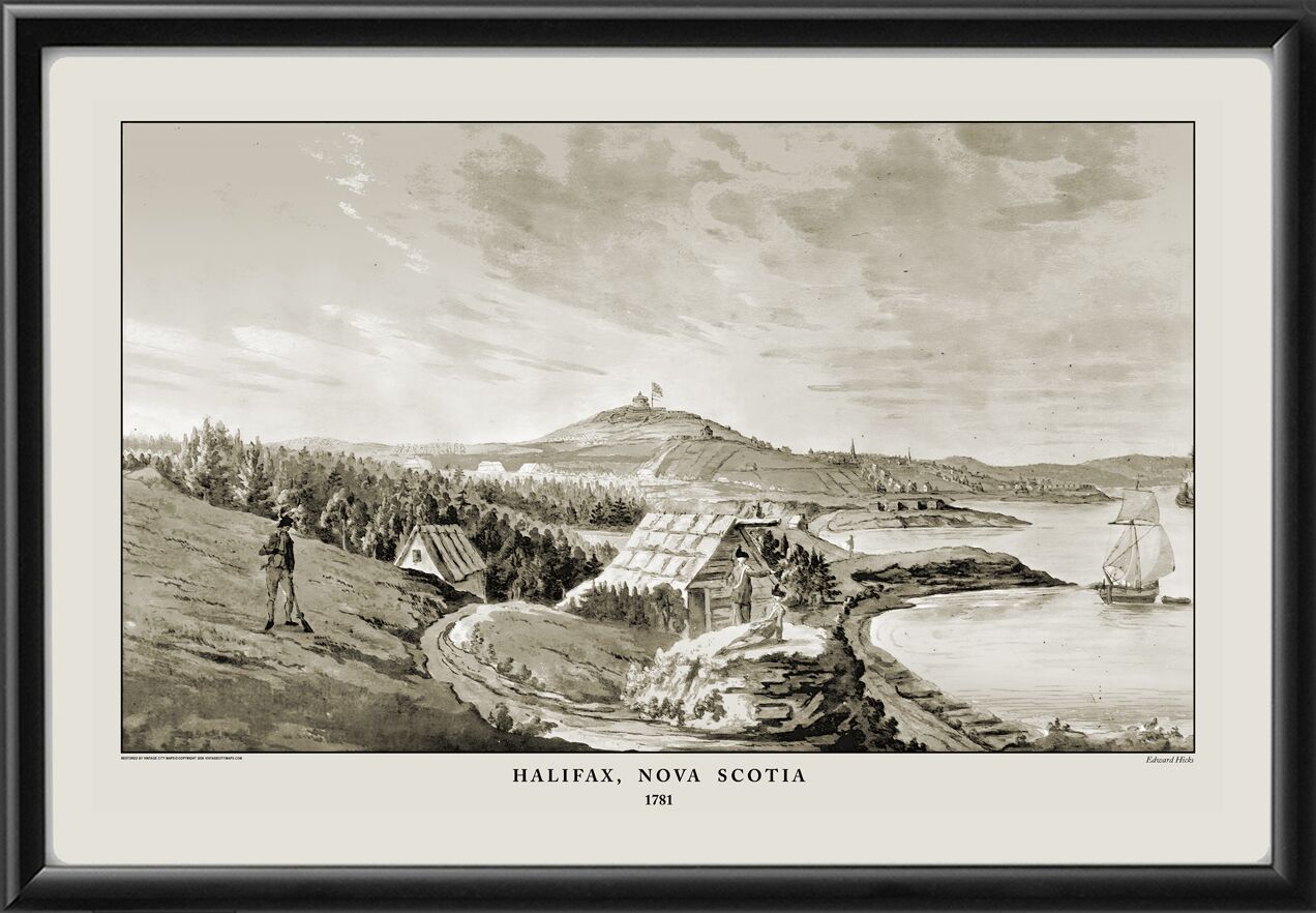 Halifax NS 1781 BY Edward Hicks