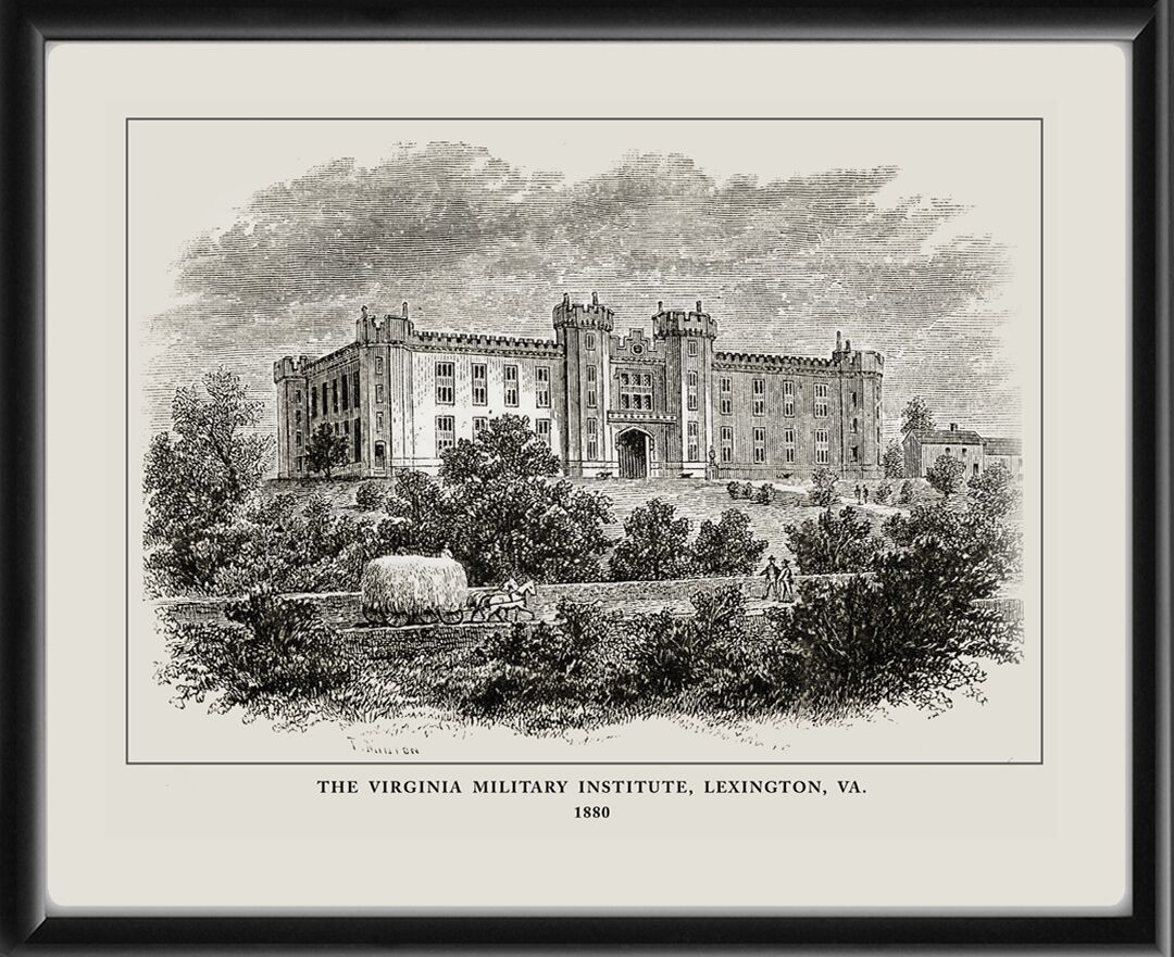Virginia Military Institute Lexington VA 1880 Henry Howe and T. Minton