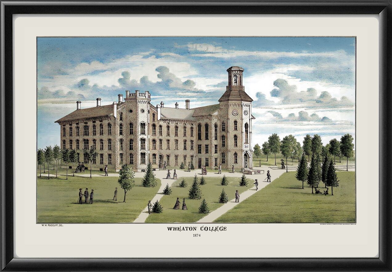 Wheaton College IL 1874 W. M. Radcliff
