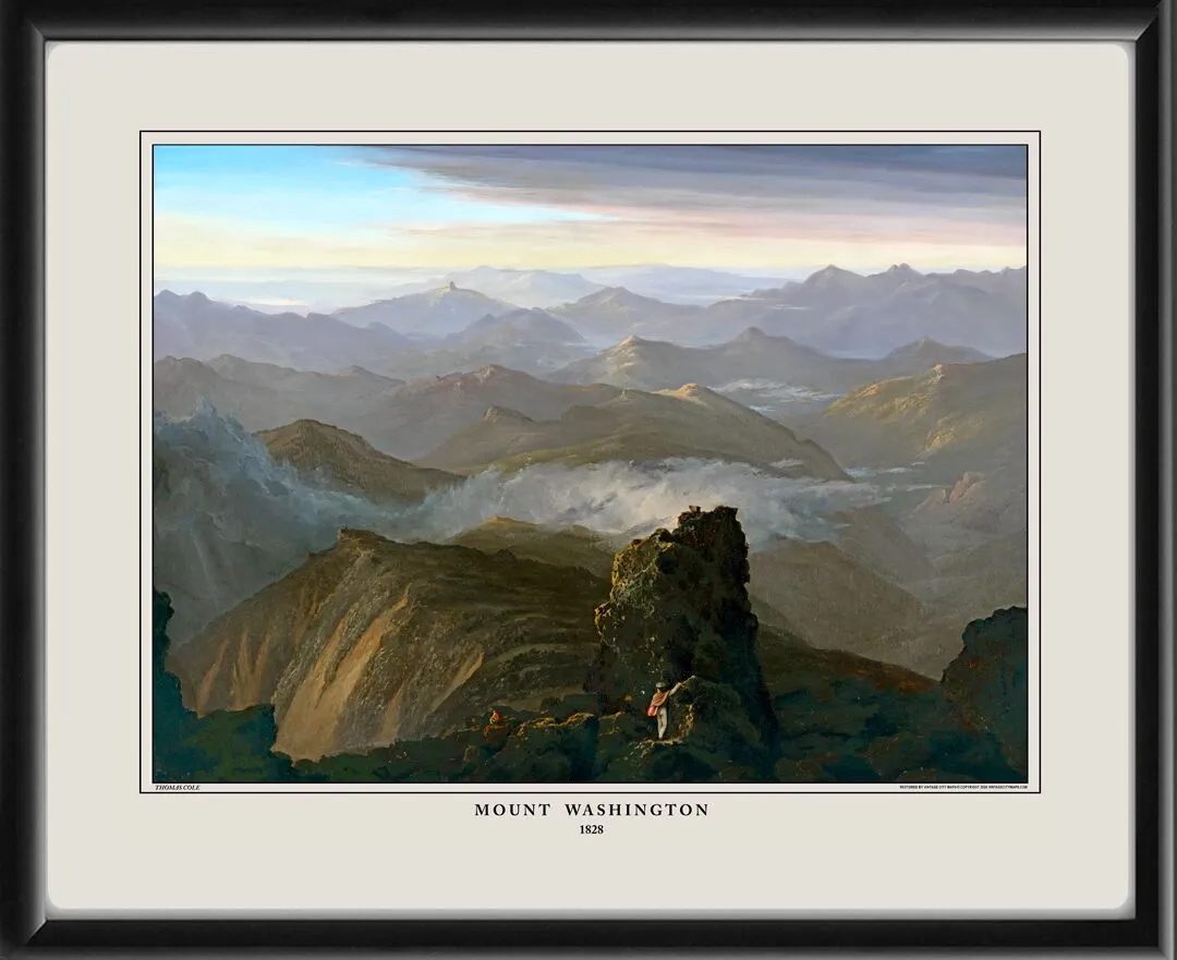 View from near the Summit of Mount Washington, N.H. 1828 Thomas Cole