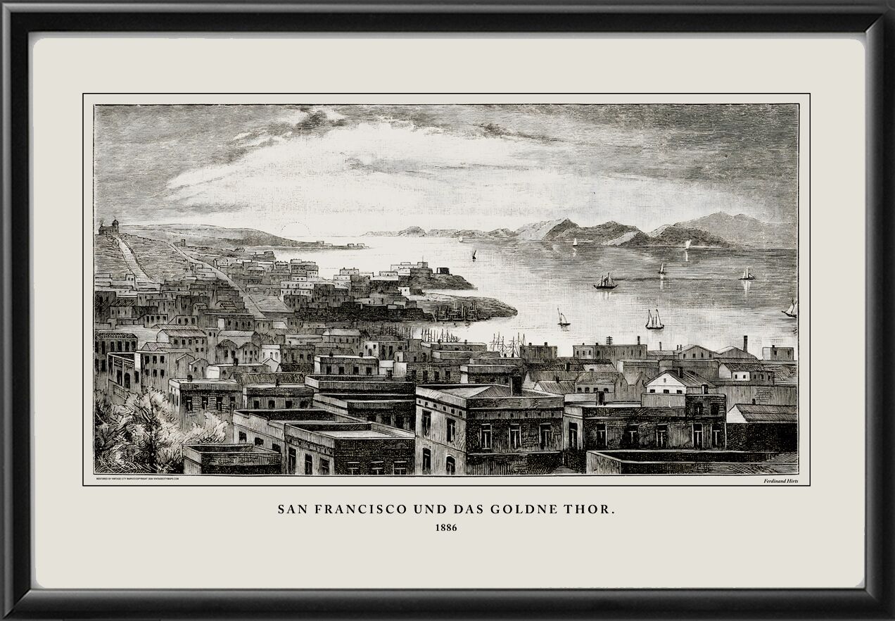 San Francisco und das goldene 1886