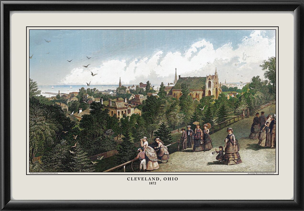 Cleveland OH 1872 Asa Warren and Robert Hinshelwood