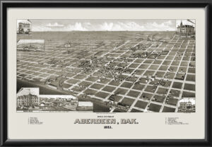 Aberdeen SD 1883 HWellge TM Restored Map