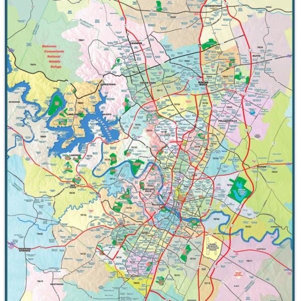 Austin Subdivision Map - Over 750 Neighborhoods and Subdivisions