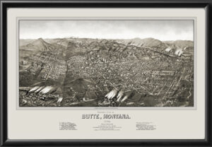 Butte MT 1904 Map