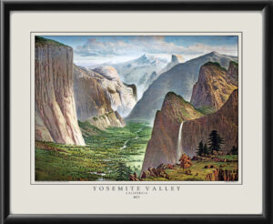 Yosemite Valley CA 1873 Crosby TM