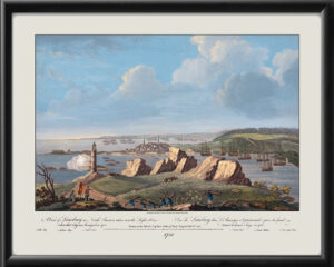Louisbourg NS Canada 1758 Charles Ince Tm