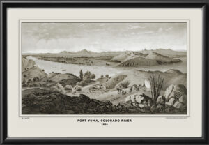 Fort Yuma on the Colorado River 1854