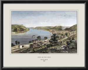 View on the Ohio at Maysville KY 1845