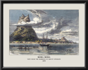 Bora Bora 1870 TM Restored Map