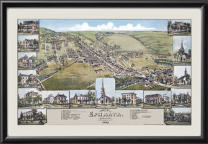 Ephrata PA 1887 Map