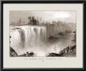 Rochester NY 1825 - Genesee Falls